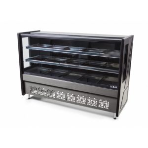 Balcão de Açougue Polar Avícola Standard Platinum 1.75M Preto 127v